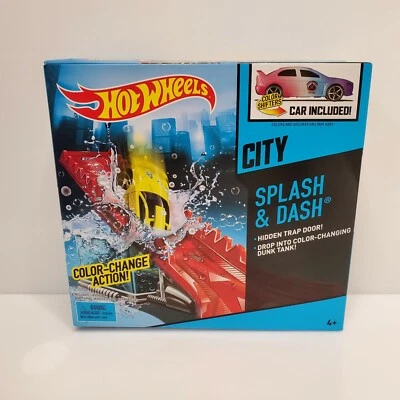 风火轮 City Splash & Dash 颜色变化玩具套装 三菱 Lancer Evolution — 第 1/4 张图片