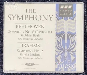 Beethoven Symphony 6 Brahms Symphony 2 (BBC Symphony Orchestra, 1995) SEALED CD - Imagen 1 de 2
