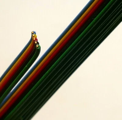 HO TRAINS- VINTAGE - SWITCH TRACK WIRES- LN - SR34 - Image 1 of 4