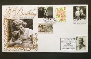 GB Buckingham 2016 90th Birthday of Queen Elizabeth II First Day Cover, SW1 SHS - Picture 1 of 2