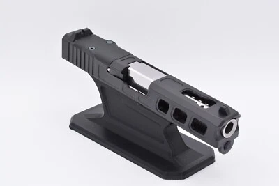 LEO PRECISION Glock 19 Slide Gen 3 G19 Complete RMR Optic Ready Ported SS Cerakote Black