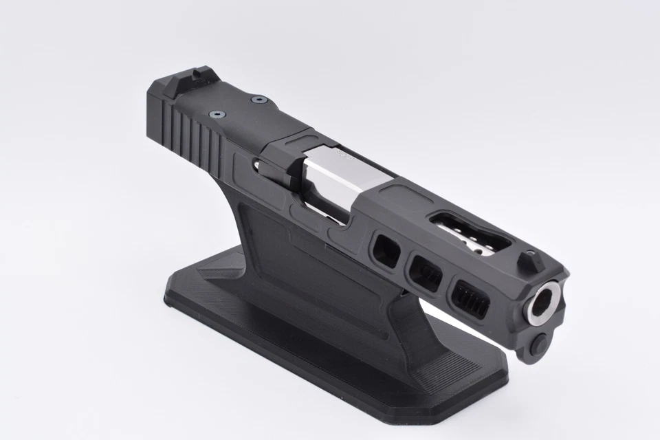 LEO PRECISION Glock 19 Slide Gen 3 G19 Complete RMR Optic Ready Ported SS Cerakote Black