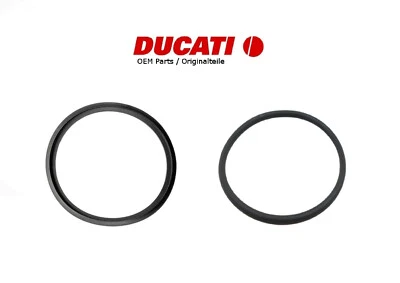 Ducati OEM tank fuel gasket seal set 620 750 800 900 1000 SS SSie DS DSie Senna - Image 1 of 4