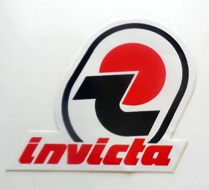 VINTAGE AUFKLEBER UNBESIEGT  - Bild 1 von 1