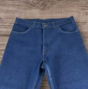 Vintage 80s Levi’s Jeans 36x30 (Fits 34x27.5) Orange Tab Skoosh USA Talon T53 - Picture 1 of 17