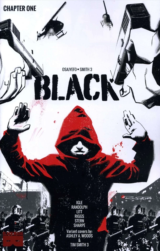 Negro #1 En estado bastante bueno; Máscara negra | Kwanza Osajyefo Jamal Igle primera impresión - combinamos envío Foto 1 de 1