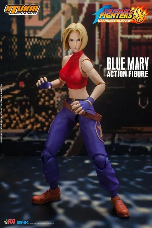 Фигурка Storm Collectibles The King of Fighters '98 Blue Mary 1:12 продавец из США - Изображение 1 из 4
