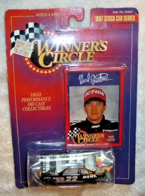 Winner Circle 1997 Stock Car Series Ward Burton Pontiac MBNA NASCAR Die Cast Foto 1 de 2
