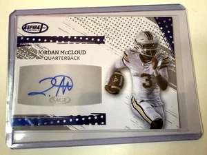2025 Sage Aspire Jordan McCloud Bronze RC Auto - Picture 1 of 2