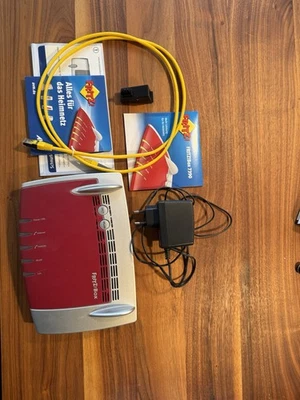 FRITZ!Box 7390 WLAN-Router - Rot/Weiß - Bild 1 von 4