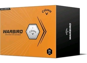 Callaway Golf Warbird Golf Balls (2023 Version, White, 24 Ball Pack) - Picture 1 of 11