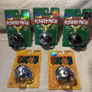 Riddle Pocket Pros NFL Helmets Lot Of 5 - Picture 1 of 4