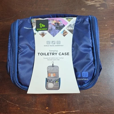 Kit de aseo colgante compacto Travelon, azul real,  Foto 1 de 4