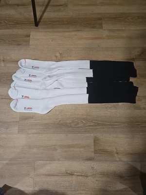  3 Pares Reebok NFL Equipo Lineman Juego Calcetines Steelers Raiders Equipo Edición NUEVO Foto 1 de 4