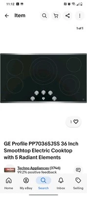 Cooktop elétrico  - Imagem 1 de 2