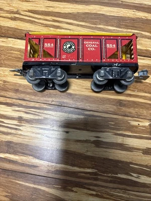 MARX NORTHERN PACIFIC #554 HOPPER WITH 1937 TO 1945 COUPLERSGOOD CONDITION - Image 1 of 4