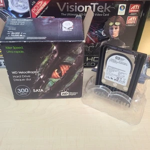 Western Digital VelociRaptor WD3000GLFS 300GB SATA 10k RPM Hard Drive - Picture 1 of 6