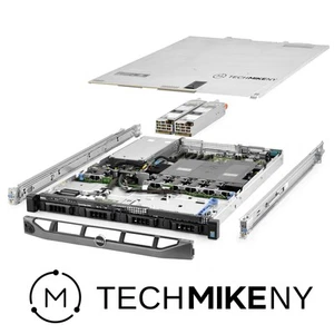 Dell PowerEdge R430 Server 2x E5-2667v3 3.20Ghz 16-Core 64GB 2x 2TB H730 Rails - Picture 1 of 5