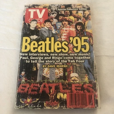 1995 TV Guide Nov 18-24 Collector’s Edition~ Beatles 95~Fab 4 No Label *Free S/H - Image 1 of 4