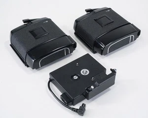 MAMIYA CONTROL UNIT AND TWO POWER BACKS (120 & 220) FOR RB67/sse/225255 - Imagen 1 de 2