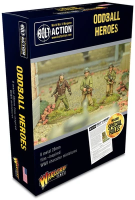Warlord Games Bolt Action: Oddball Heroes - Personajes inspirados en películas Foto 1 de 3
