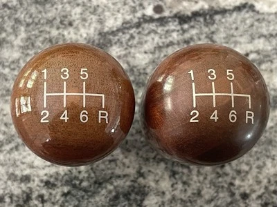 Perilla de madera lágrima Nardi 6 velocidades Mazda Miata MX-5 2000 2001 SE - rara fuera de uso 1 de 2 Foto 1 de 4