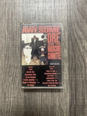 Awesome Dre & The Hardcore Committee - You Can’t Hold Me Back Cassette (1989) - Image 1 of 4
