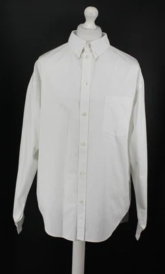 CAMISA BALENCIAGA HOMBRE DOBLE CARA BOTÓN TALLA 38/15" CUELLO BLANCO PRECIO DE VENTA SUGERIDO POR EL FABRICANTE £ IB Foto 1 de 4