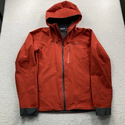 Chaqueta Patagonia Calcita Goretex Para Hombre Pequeña Hot Ember Con Capucha GORE TEX 84986 Foto 1 de 4