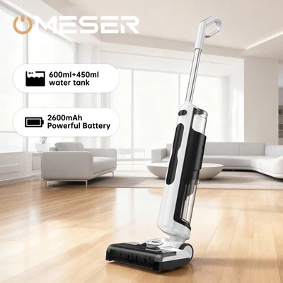 OMESER Kabelloser Nass- Trockensauger + Akku Staubsauger TotalClean beutellos - Bild 1 von 4