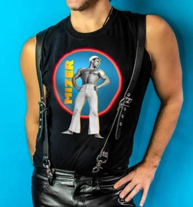 BOB MIZER GAY 1950 GAY SAILOR HERREN T-SHIRT SCHWARZ TEE SHIRT TOM OF FINLAND TSHIRT - Bild 1 von 9