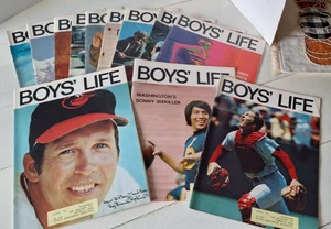 Boys' Life Magazines 1971 Lot of 12 Boy Scouts Sports Outdoor Activity - Picture 1 of 5