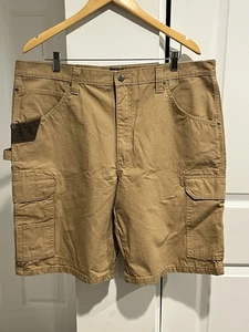 WRANGLER WORKWEAR  MEN'S 38 RANGER RELAXED FIT  HEAVY RIPSTOP CARGO WORK SHORTS - Picture 1 of 11