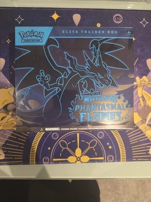 Pokémon (TCG): Mega Evolution Phantasmal Flames Elite Trainer Box - Image 1 of 2