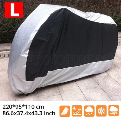 L Size Motorcycle Cover Dust Dirt Protector For Yamaha YZF R1 R6 R6S - Image 1 of 4