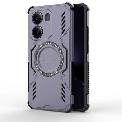 适用于小米 Poco X7 Pro,豪华混合装甲无线充电硬外壳 保护套 — 第 1/4 张图片