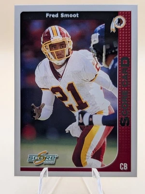 2002 Score Fred Smoot Scorecard rookie card #249 Washington /400 - Image 1 of 3