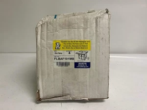 Arlington FLBAF101MB 1-Gang Adjustable Floor Box with Flip Lids - Picture 1 of 7
