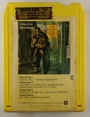 Jethro Tull Aqualung 8 Track Tape - Image 1 of 4