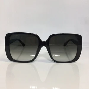 NIB Gucci GG0632SA 001 Black Plastic Woman Sunglasses - Picture 1 of 7