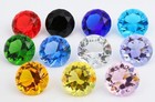 60mm/2.5'' Home Office Decor Wedding Decoration Glass Diamond Shaped Paperweight