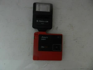 Ansco Cadet disc 100 Camera & Ansco -Lite F20 - Picture 1 of 4