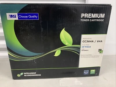 MSE 02-21-64142 HP Compatible Toner -HP LJ P4014 P4015 P4515  Yield CC364A #1 - Image 1 of 2