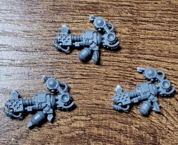 Warhammer 40k Adeptus Mechanicus Kataphron Destroyers Cogn Flamers - 3 peças - Imagem 1 de 1
