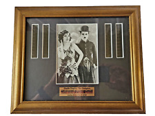 Charlie Chaplin 12"x10" Genuine Film Cell Display Framed Limited Edition 51-200