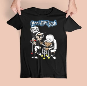 Reel Big Fish Band American Ska Punk Band Cotton Black T Shirt For Men UR130 - Picture 1 of 3