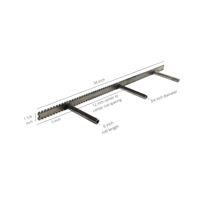 Soporte de estante flotante, fácil instalación, resistente, soporte de estante oculto 34 pulgadas Foto 1 de 2