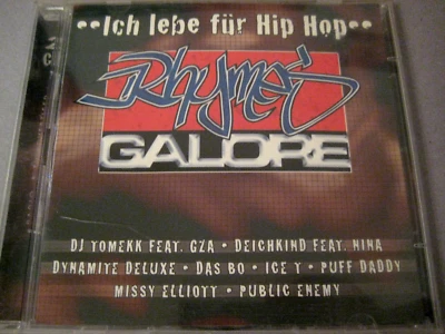 Rhymes Galore-Ich Lebe für Hip Hop Various Artists 2000 Doppel CD mit 39 Titeln - Bild 1 von 2