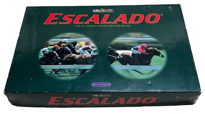 ESCALADO : Horse Racing Game - Rare 1997 Chad Valley Edition - Vgc (FREE UK P&P) - Image 1 of 4
