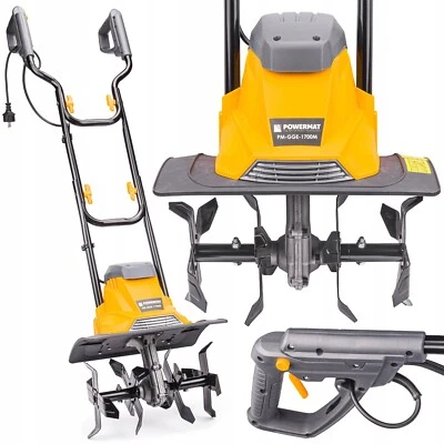 Elektro Motorhacke Gartenfräse Gartenhacke Bodenfräse Kultivator Ackerfräse 1700 - Bild 1 von 4